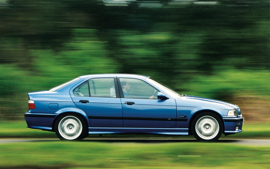 The BMW E36 M3 Evo was a development of the original E36 M3.