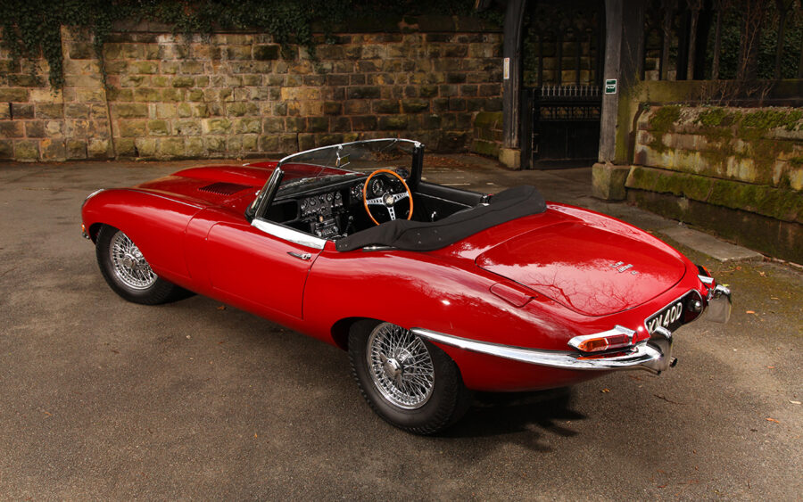 The world's fastest Jaguar E-Type is currently up for sale