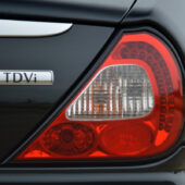 The slightly laboured TDVi badging was used on the XJ, whereas the S-Type was simply 2.7D