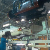XJ-S production in the mid 80s