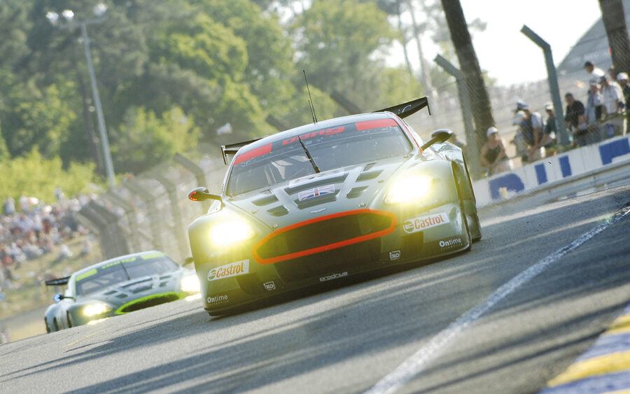 The two DBR9s at Le Mans 2005