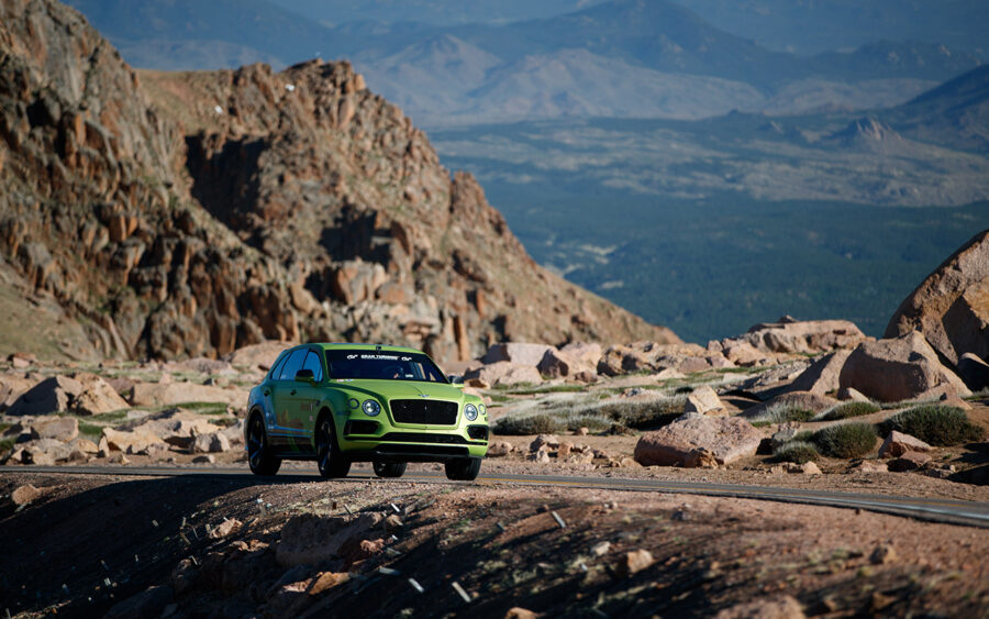 Bentley Bentayga Speed at Pikes Peak