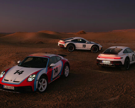 Porsche 911 Dakar gets three more retro wraps