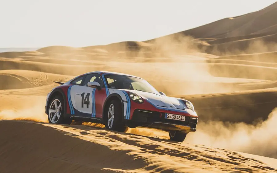 The Porsche 911 is now a Dakar-inspired off-roader, roof tent optional