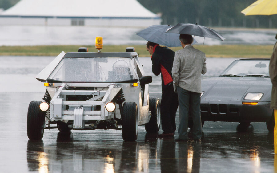 BMW Z1 testing in 1986 