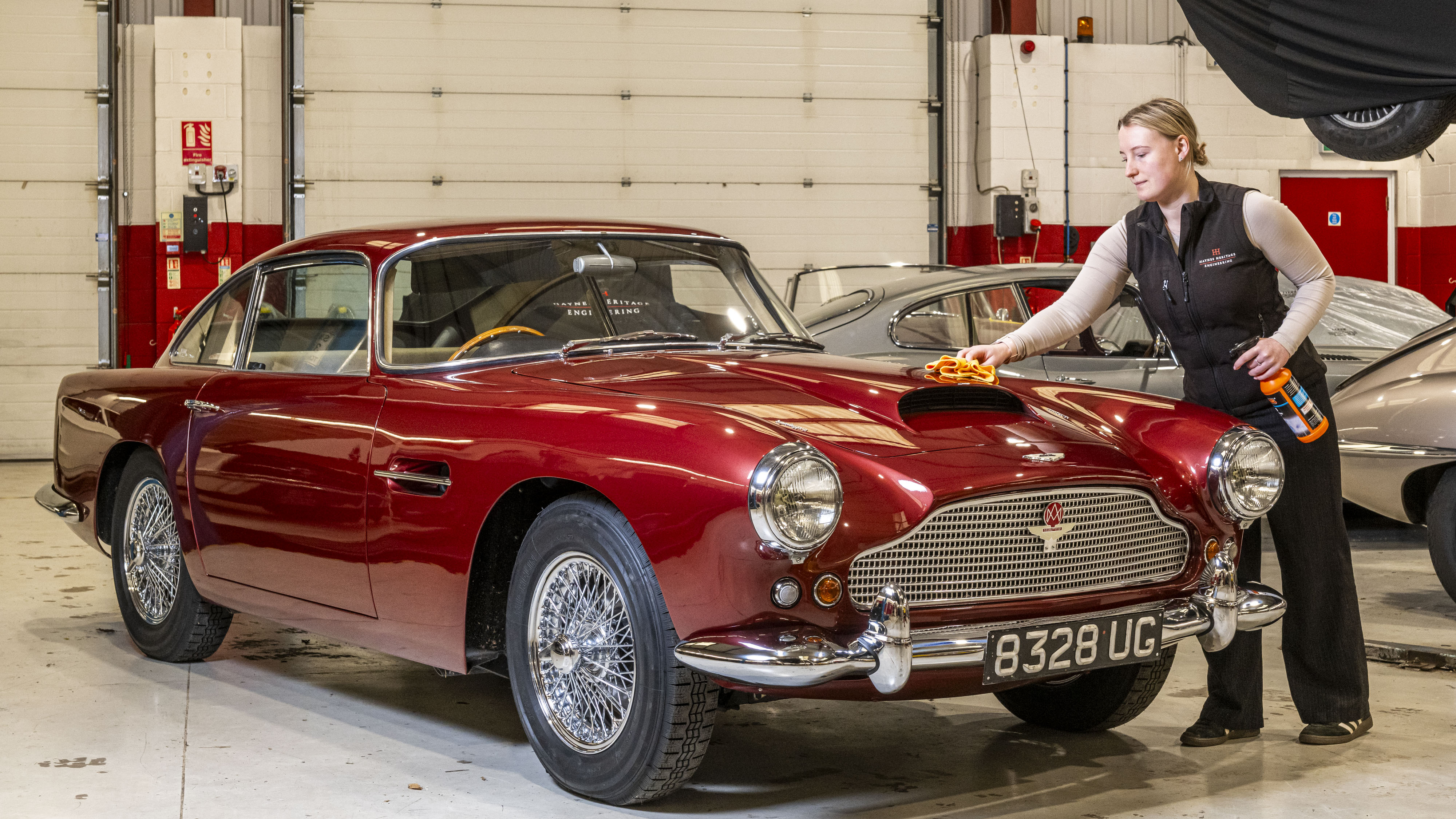 Aston Martin DB4 back on display after Haynes Heritage Engineering ...