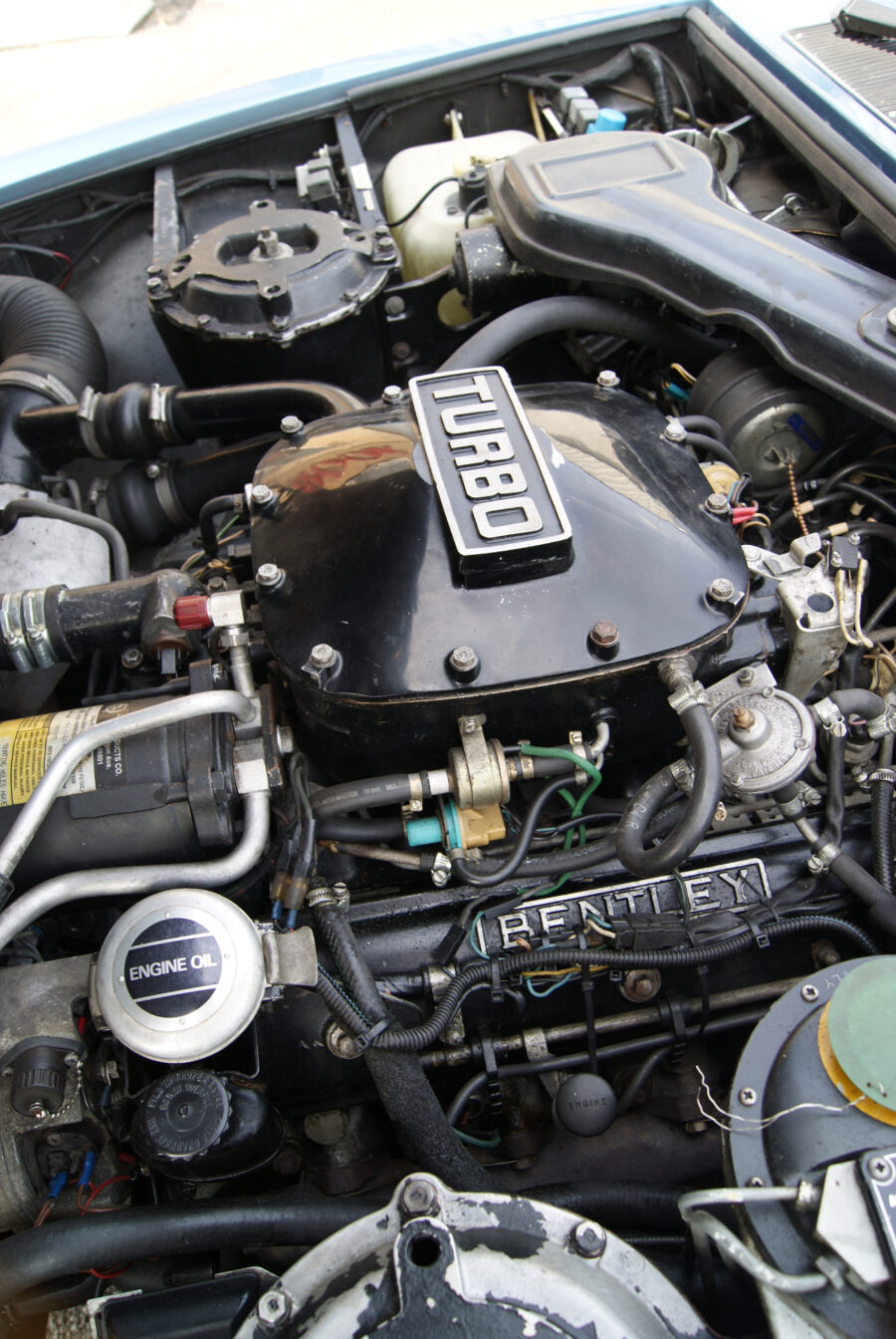 Turbocharged L-Series V8 in the Bentley Mulsanne Turbo