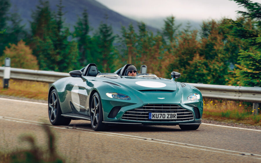 Aston Martin V12 Speedster road test