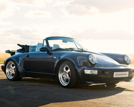 First ever electric widebody Porsche 964 Cabriolet revealed by Everrati