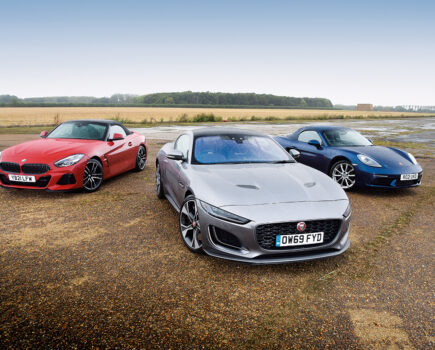 BMW Z4 vs Jaguar F-Type vs Porsche 718 Boxster