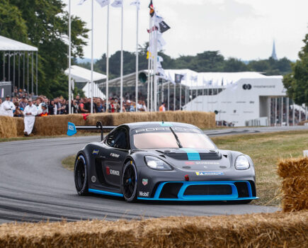 Porsche GT4 ePerformance debuts at 2022 Goodwood Festival of Speed
