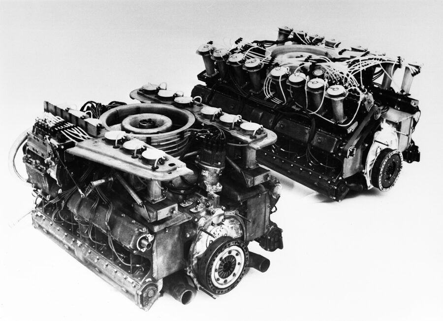 4.9-litre twelve-cylinder engine and five-litre sixteen-cylinder engine developed for the 917