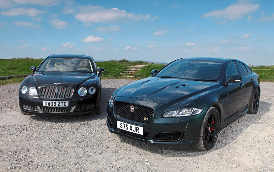 Jaguar XJR (X351) vs Bentley Continental Flying Spur