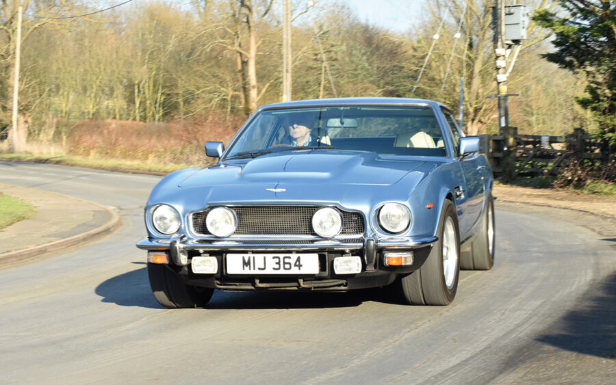 Aston Martin V8 Oscar India road test