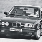 The E34 M5 rounded out the decade nicely when it arrived in 1988.