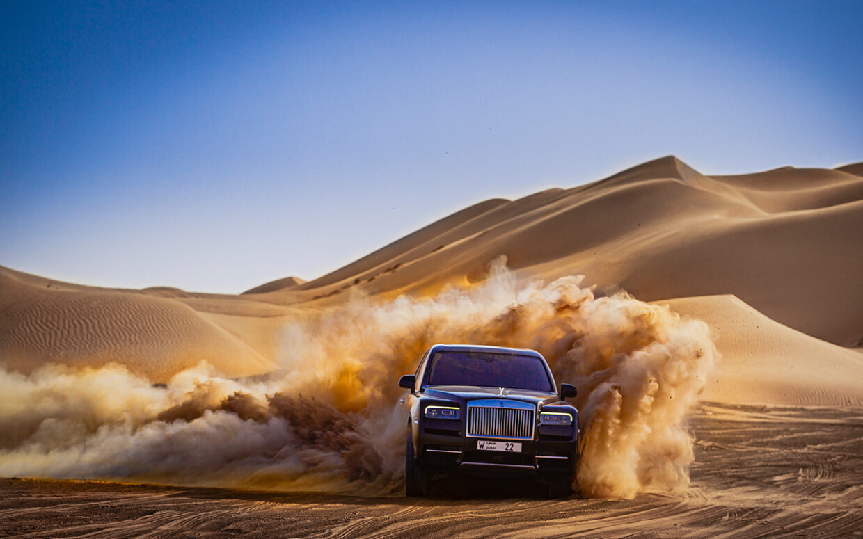 New Rolls-Royce SUV can drive in 21 of water, has built-in