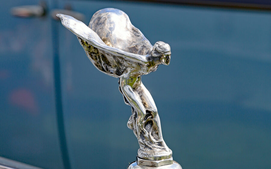 It was Claude Johnson who commissioned the Spirit of Ecstasy mascot, as a response to what he regarded as very inappropriate ‘comic’ figurines.