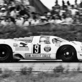 917 short-tail driven by David Piper and Richard Attwood to first place at Kyalami in 1969
