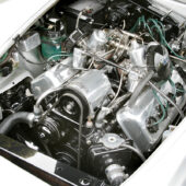 The V8 in its first application, the Daimler SP250