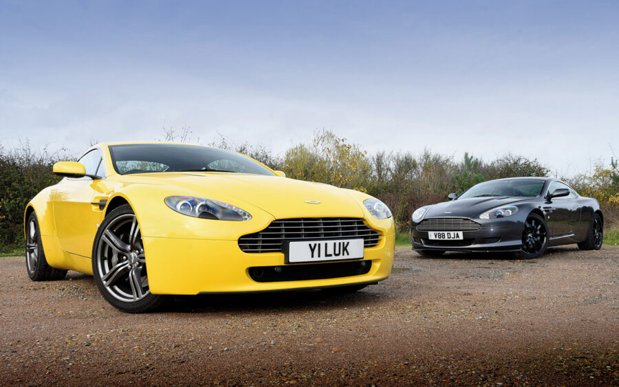 Aston Martin V8 Vantage vs Aston Martin DB9