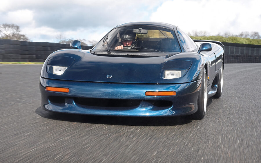 Jaguar XJR-15 track test